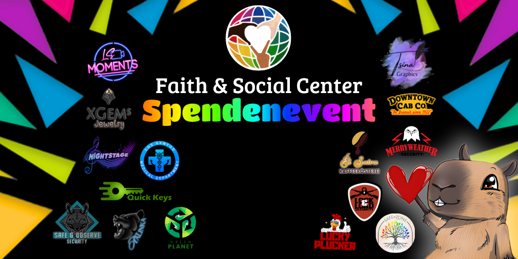 Bühnenbild Faith & Social Center